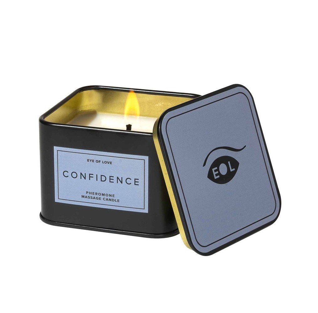 Eye of Love Pheromone Massage Candle-Confidence 6oz